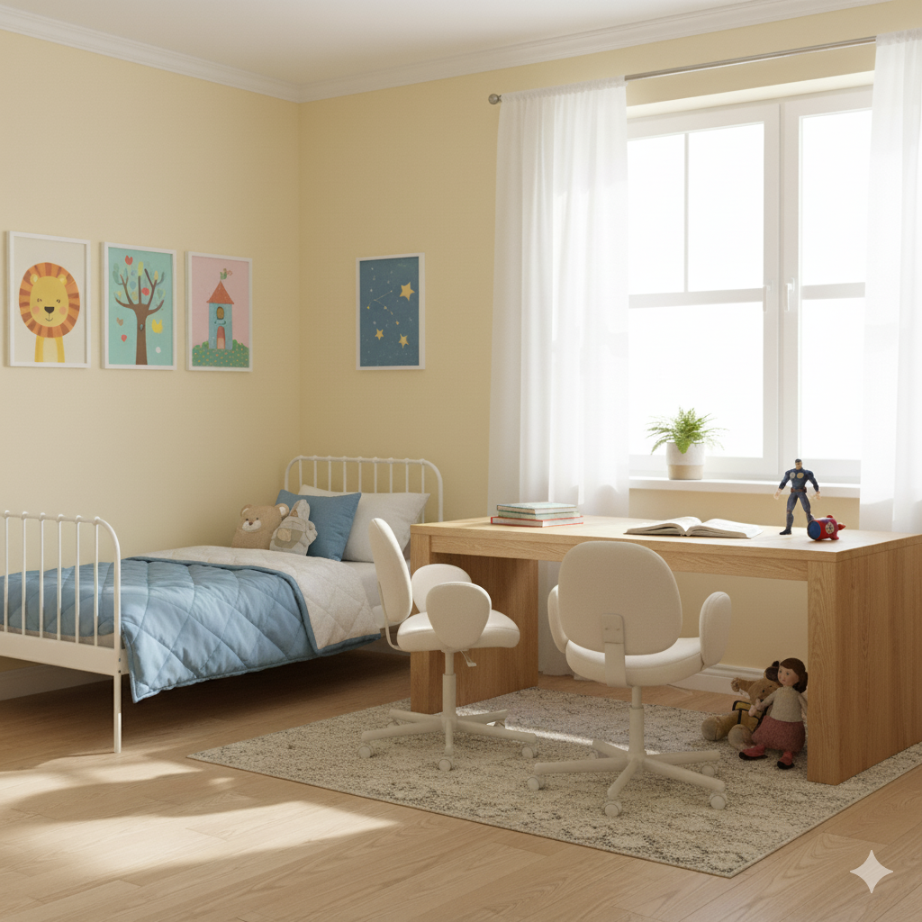 Espacio para neuropsicología infantil a domicilio